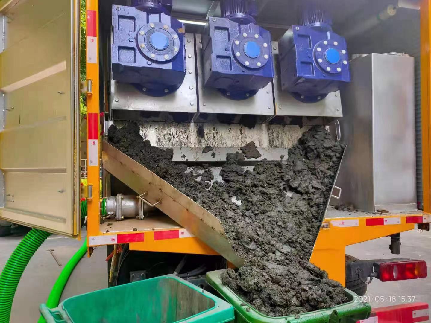 洛扎化粪池清掏城市维护站-泥浆净化干湿分离处理